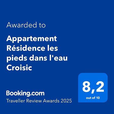Appartement Residence Les Pieds Dans L'Eau Croisic 勒克鲁西克 外观 照片
